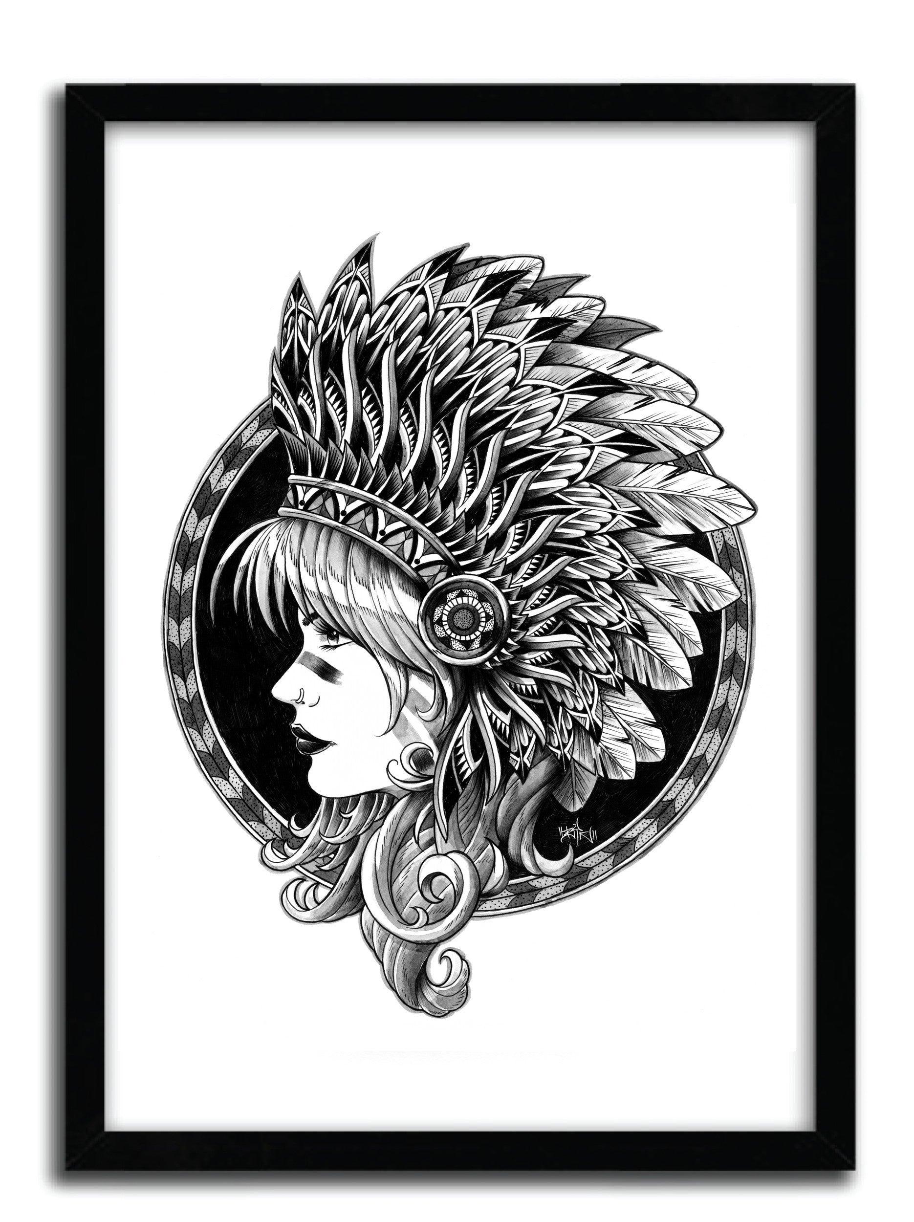 Affiche HEADDRESS BY BIOWORKZ ArtAndToys