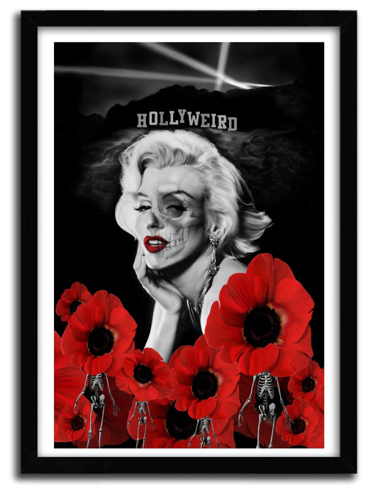 Affiche HOLLYWEIRD by  KRISTY PATTERSON ArtAndToys