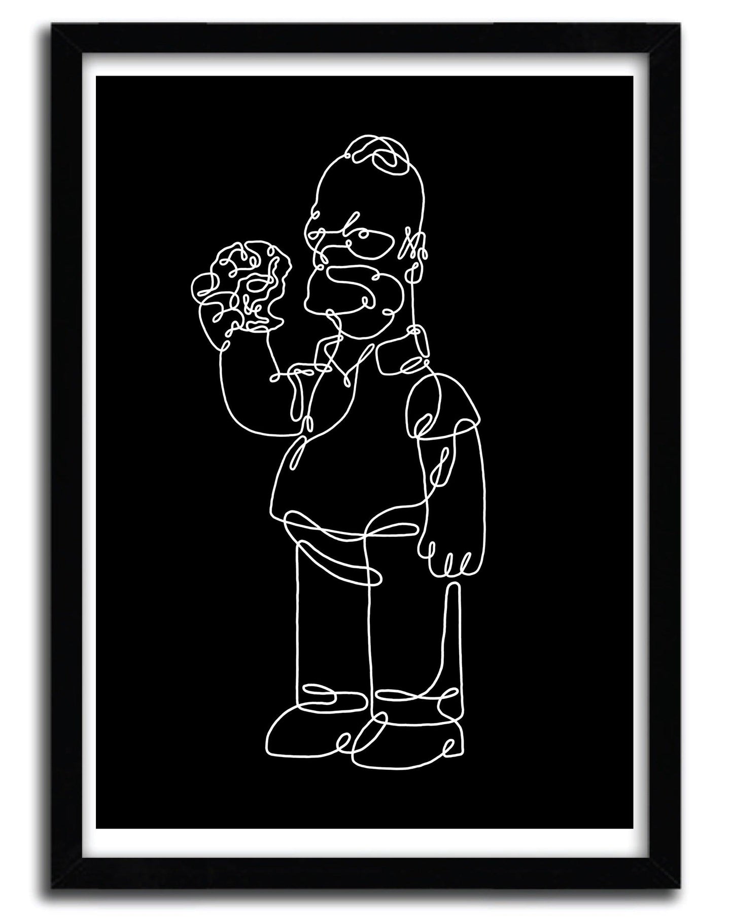 Affiche HOMER by MERUPA ArtAndToys