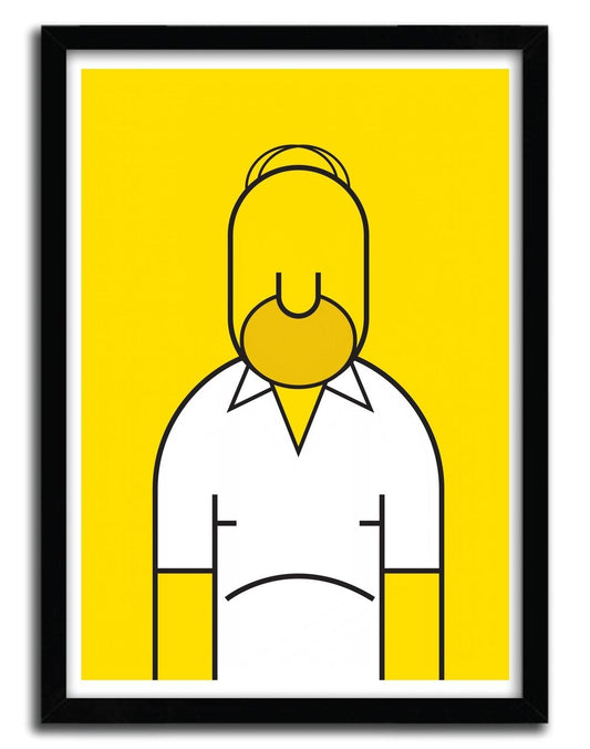 Affiche HOMER par Ale Giorgini ArtAndToys