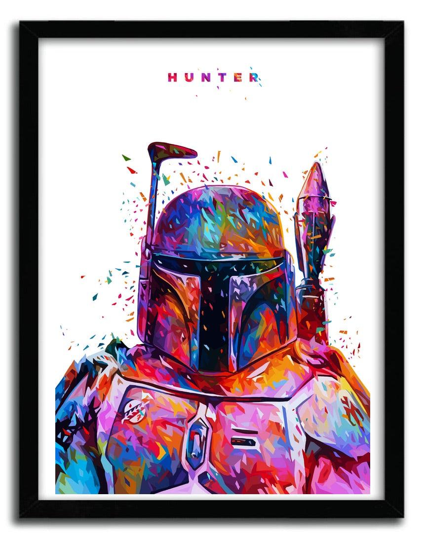 Affiche HUNTER White par Alessandro Pautasso ArtAndToys