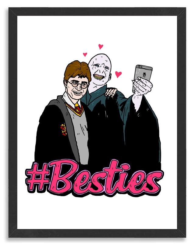 Affiche Harry & Voldemort par Nick CCOZZA ArtAndToys