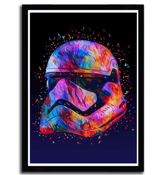 Affiche Helmet par Alessandro Pautasso ArtAndToys