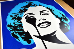 Affiche I Dream of Marilyn (Glacier Blue Hair) by PURE EVIL ArtAndToys