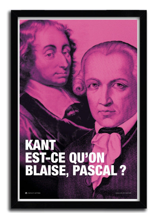 Affiche KANT par FISTS ET DES LETTRES ArtAndToys