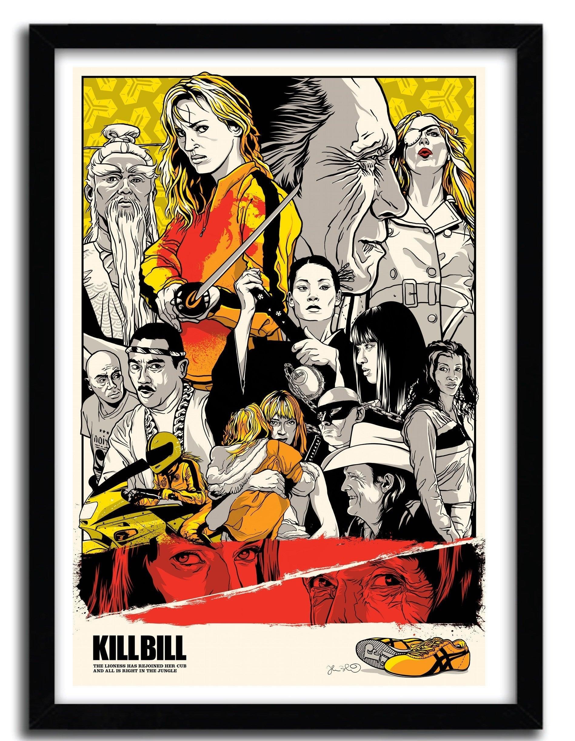 Affiche KILL BILL par JOSHUA BUDICH ArtAndToys