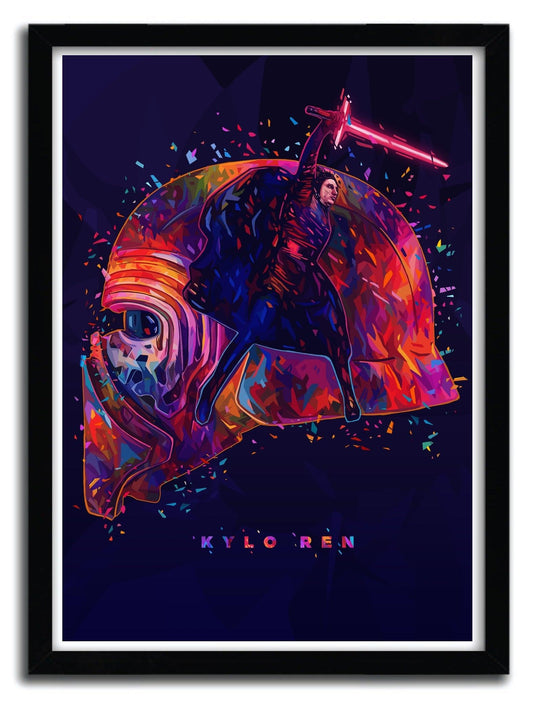 Affiche Kylo Ren par Alessandro Pautasso ArtAndToys