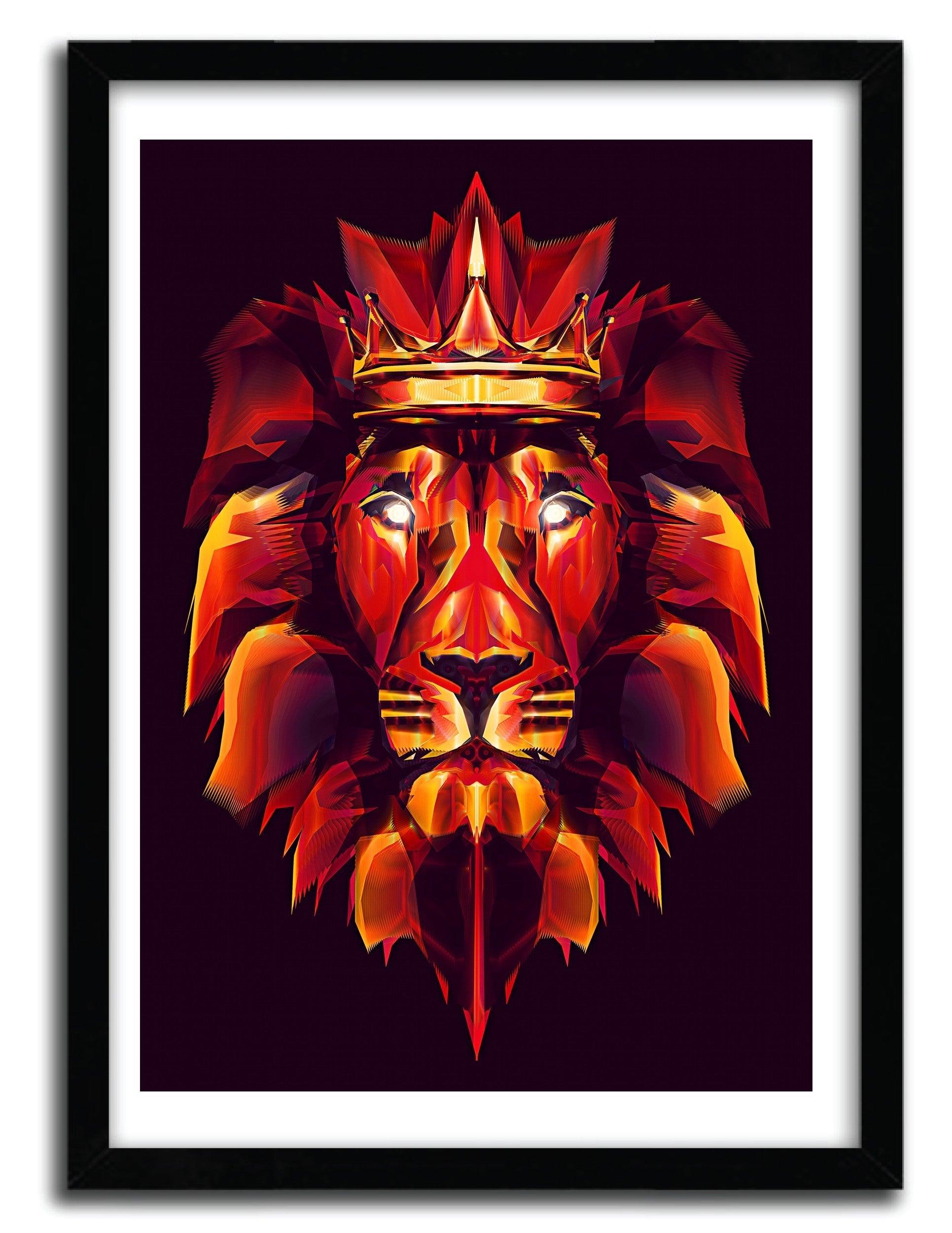 Affiche LION KING  by Mart Biemans ArtAndToys