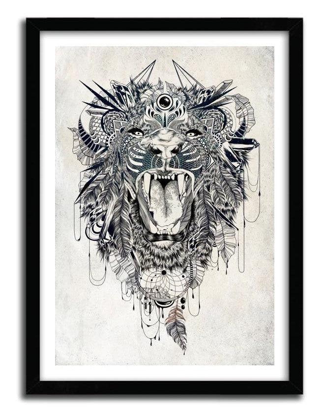 Affiche LION by Feline Zegers ArtAndToys