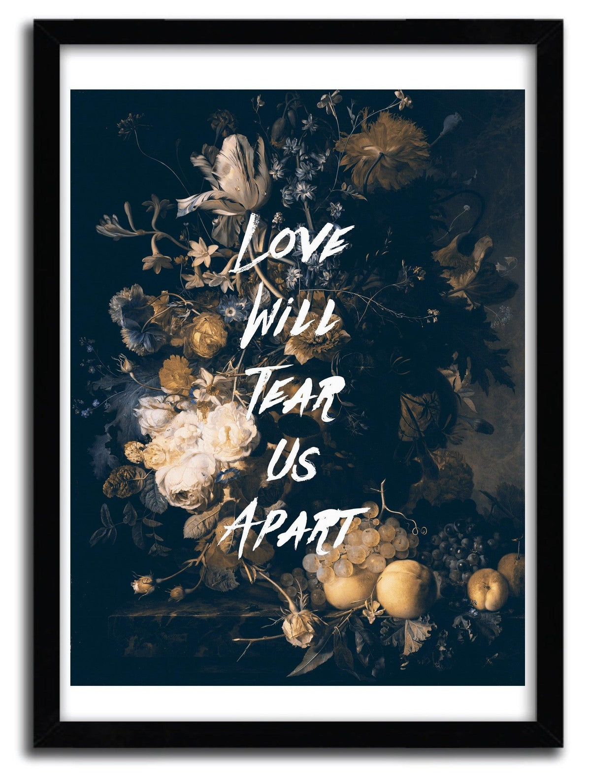 Affiche LOVE WILL TEAR par HANS EISKONEN ArtAndToys