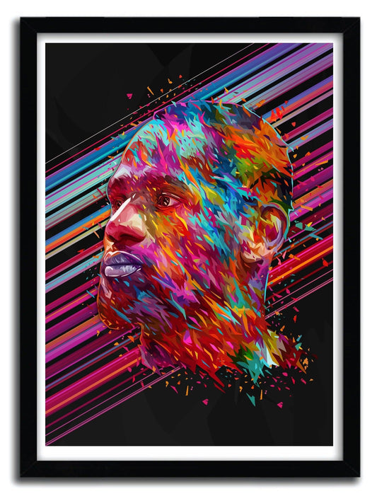 Affiche LeBron James par Alessandro Pautasso ArtAndToys