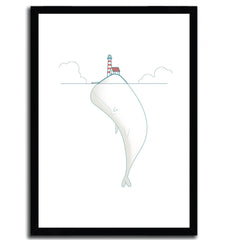 Affiche Lighthouse Keeper par Ale Giorgini ArtAndToys
