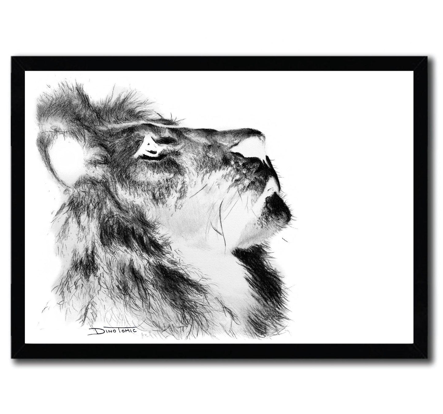 Affiche Lion par DinoTomic ArtAndToys