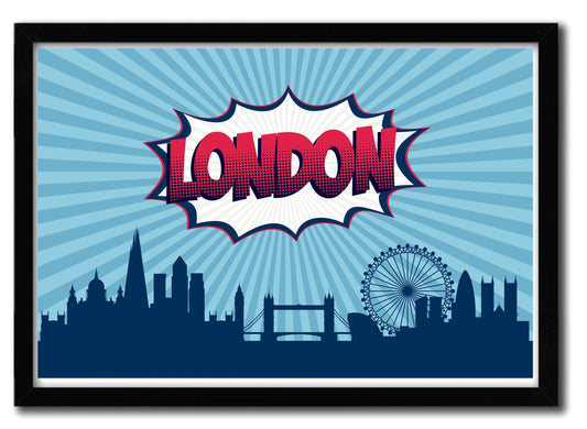 Affiche London par OCTAVIAN MIELU ArtAndToys