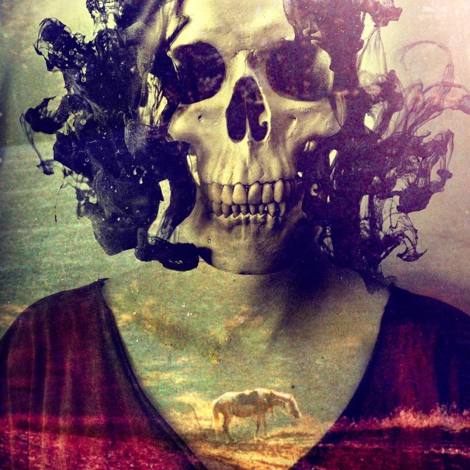 Affiche MISS SKULL by ALI GULEC ArtAndToys