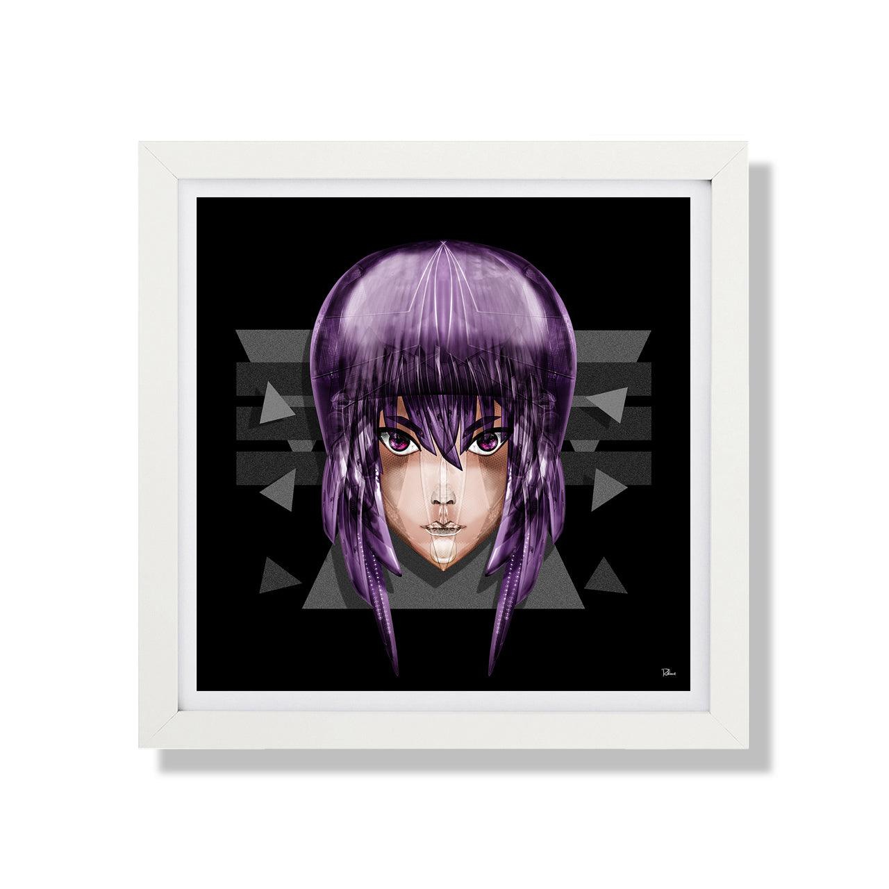 Affiche MOTOKO Ghost in The Shell  par RUBIANT ArtAndToys