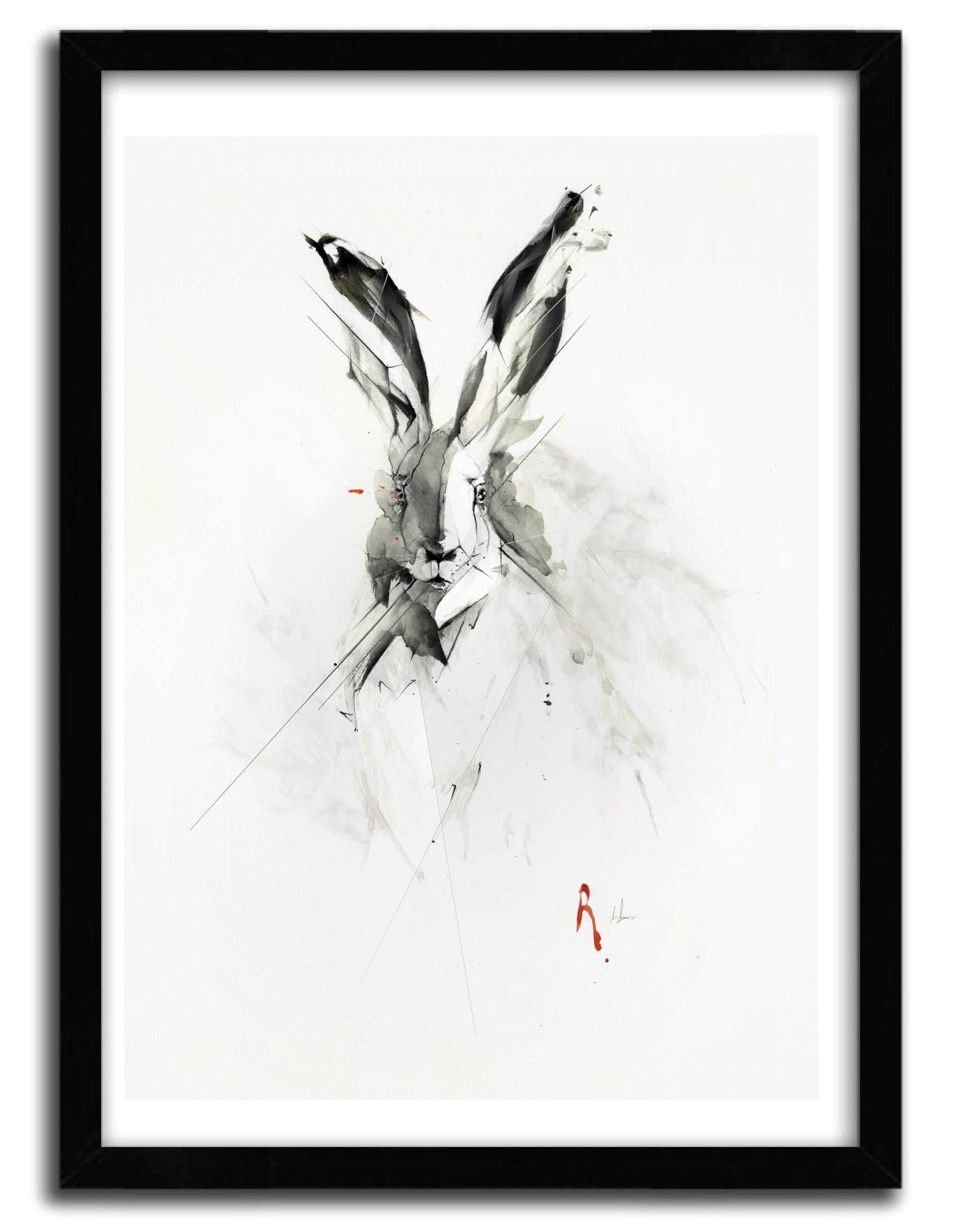 Poster Mr.Rabbit by ALEXIS MARCOU - 1090 - – ArtAndToys