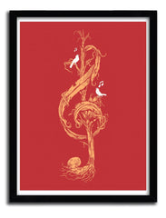Affiche NATURAL MELODY by CARBINE ArtAndToys