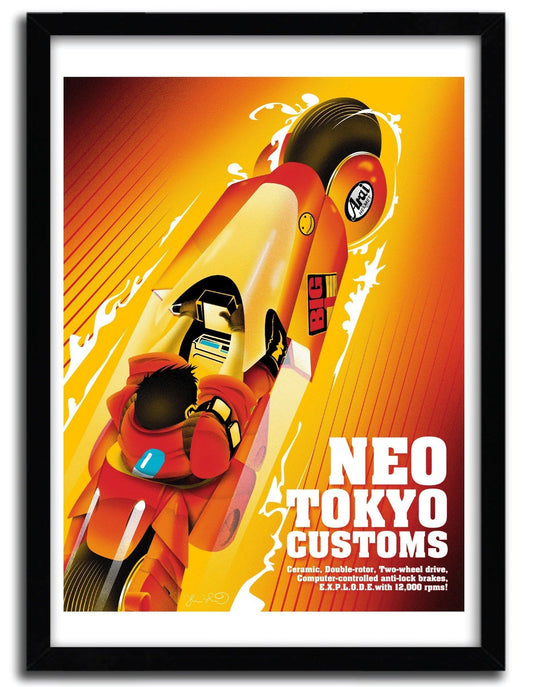 Affiche NEOTOKYO par JOSHUA BUDICH ArtAndToys