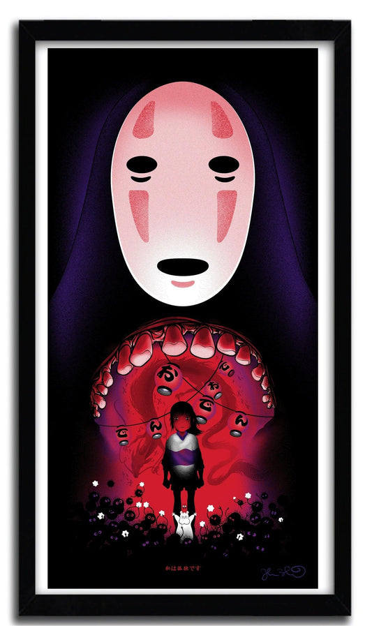 Affiche No Face par JOSHUA BUDICH ArtAndToys