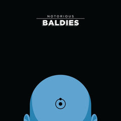 Affiche Notorious Baldie DR. MANHATTAN by Mr Peruca ArtAndToys