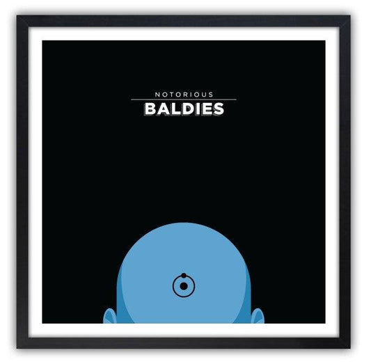 Affiche Notorious Baldie DR. MANHATTAN by Mr Peruca ArtAndToys