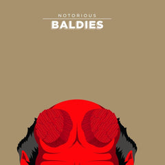 Affiche Notorious Baldie HELLBOY by Mr Peruca ArtAndToys