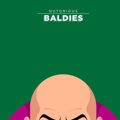 Affiche Notorious Baldie LEX LUTHOR by Mr Peruca ArtAndToys