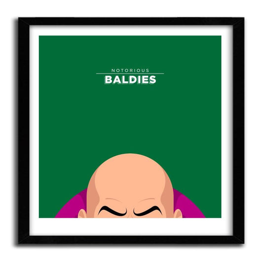 Affiche Notorious Baldie LEX LUTHOR by Mr Peruca ArtAndToys