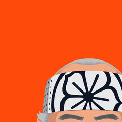 Affiche Notorious Baldie MR. MIYAGI by Mr Peruca ArtAndToys