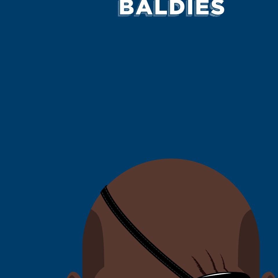 Affiche Notorious Baldie NICK FURY by Mr Peruca ArtAndToys