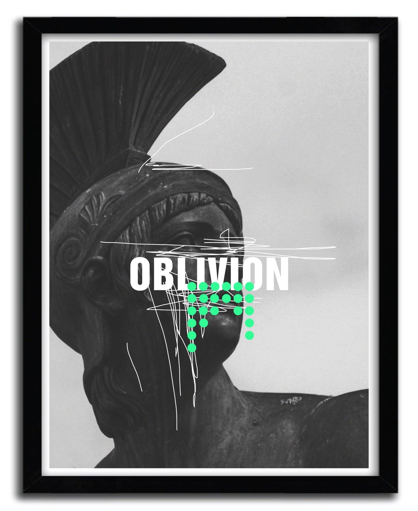 Affiche Oblivion by FRANK MOTH ArtAndToys