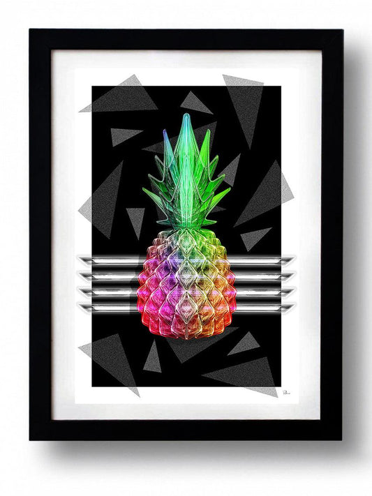 Affiche PINA COLADA CLUB  RAINBOW par Rubiant ArtAndToys