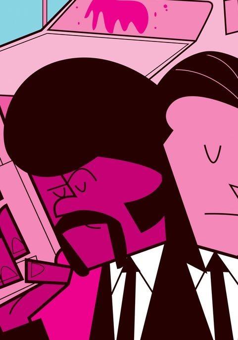 Affiche PULP FICTION par Ale Giorgini ArtAndToys