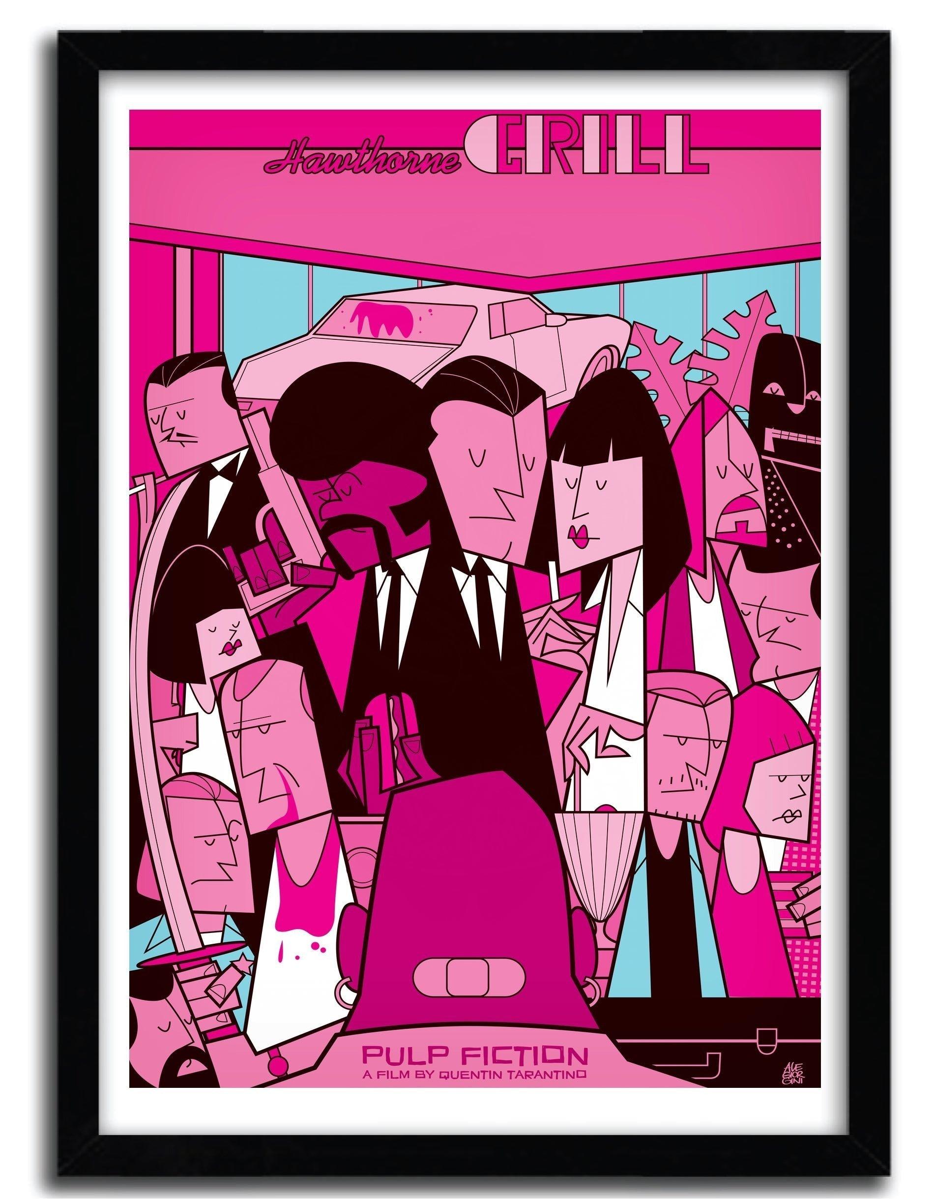 Affiche PULP FICTION par Ale Giorgini ArtAndToys