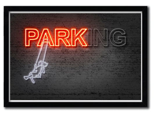 Affiche Parking par OCTAVIAN MIELU ArtAndToys