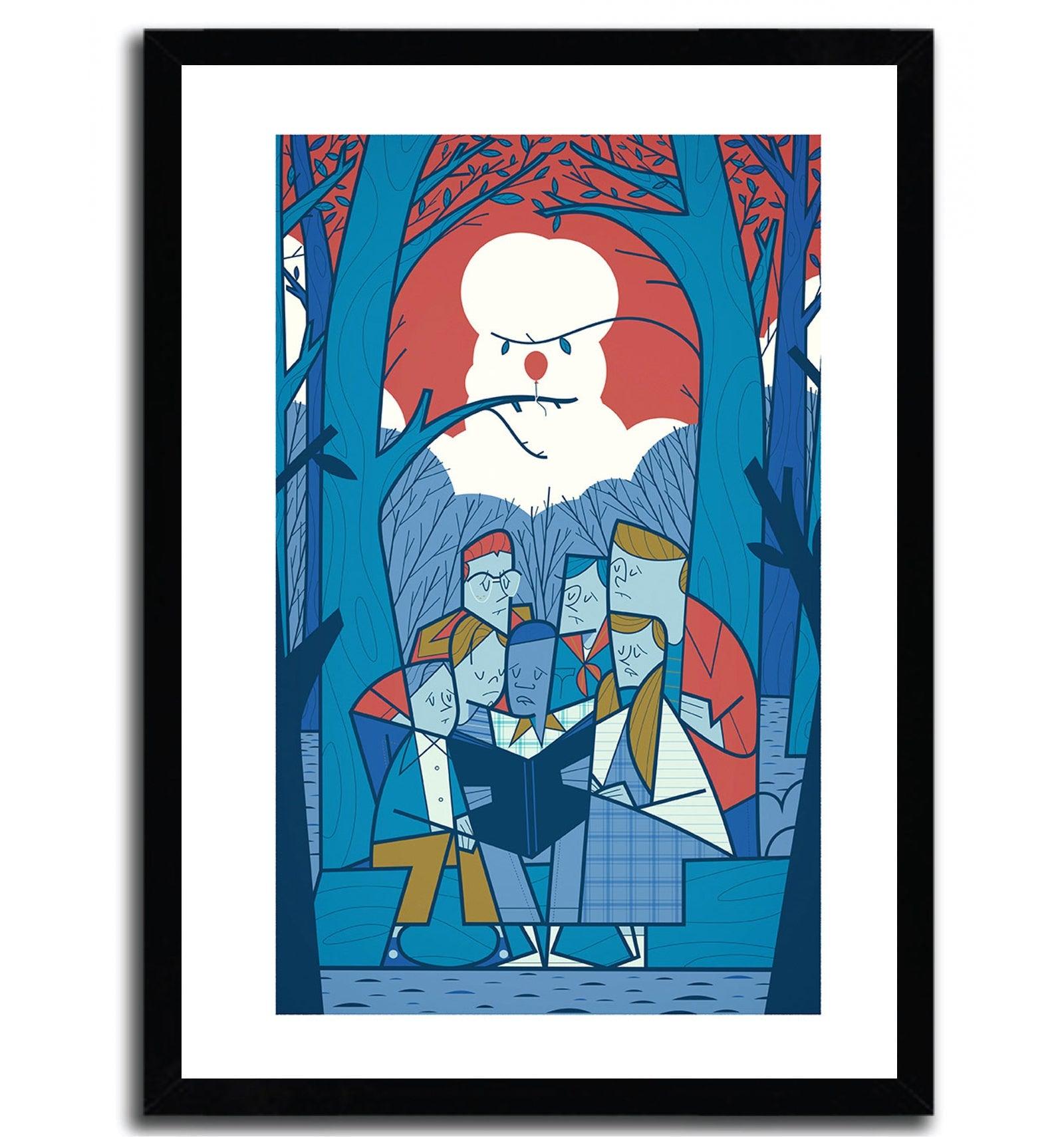 Affiche Pennywise par Ale Giorgini ArtAndToys