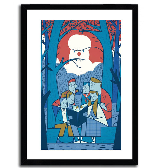 Affiche Pennywise par Ale Giorgini ArtAndToys