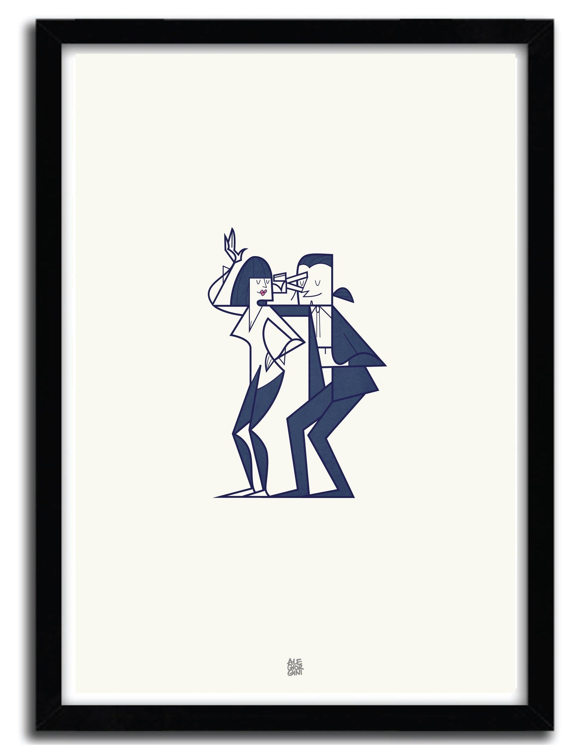 Affiche Pulp par Ale Giorgini ArtAndToys