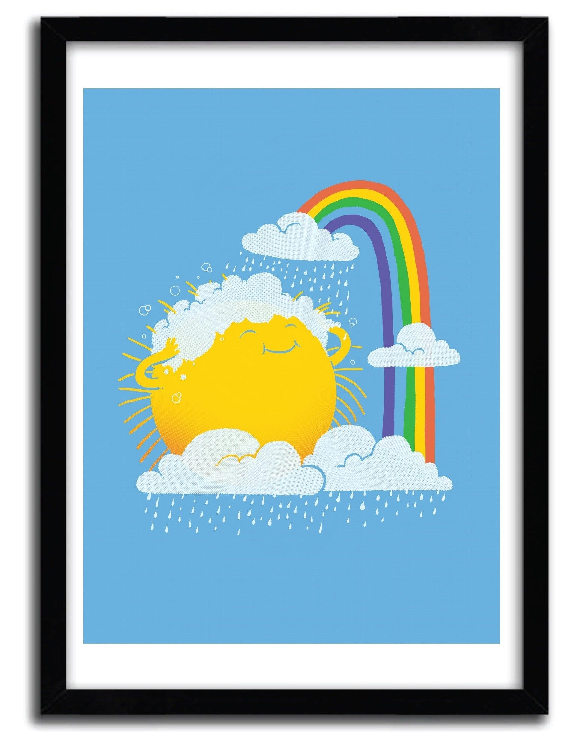 Affiche RAINY DAY by CARBINE ArtAndToys