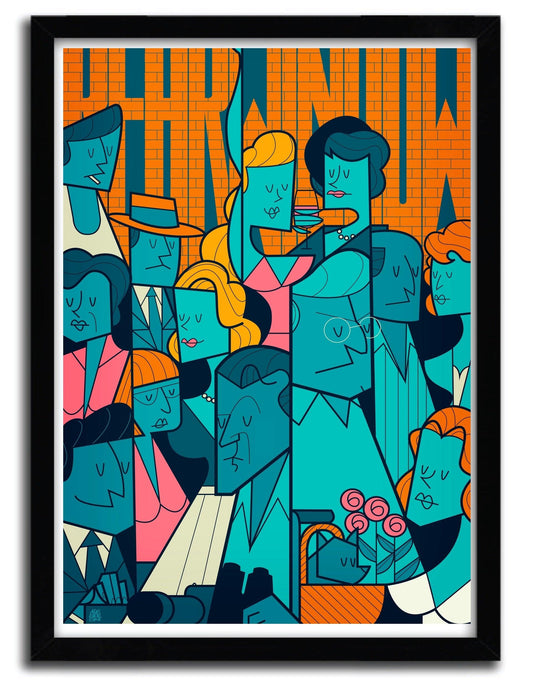 Affiche REAR WINDOW par Ale Giorgini ArtAndToys