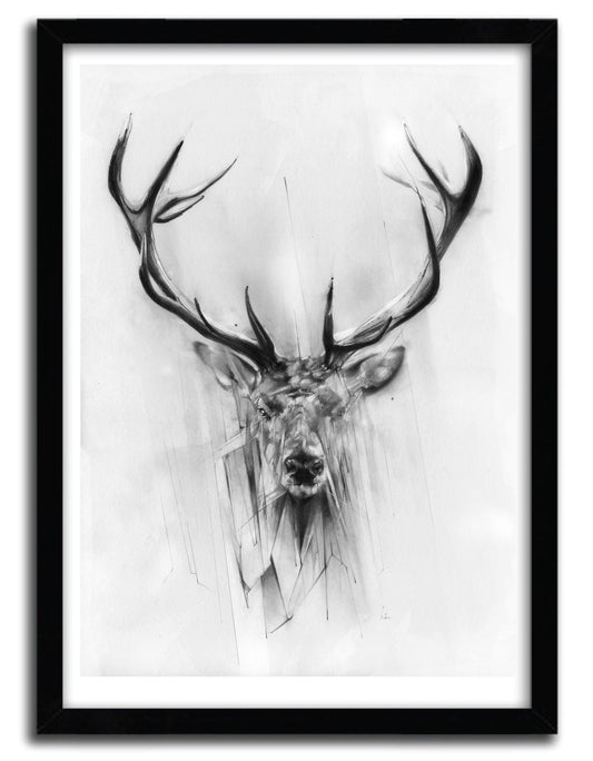 Affiche RED DEER par ALEXIS MARCOU ArtAndToys