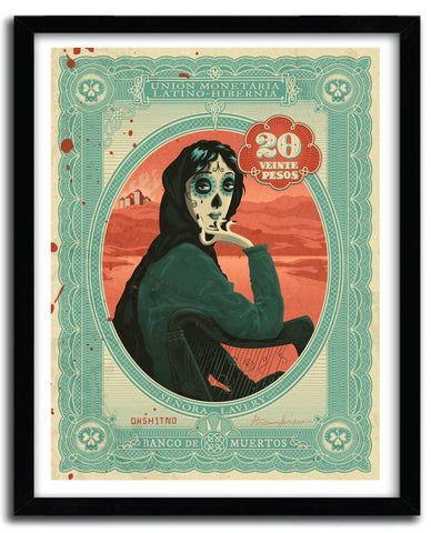 Affiche SEÑORA LAVERY by STEVE SIMPSON ArtAndToys