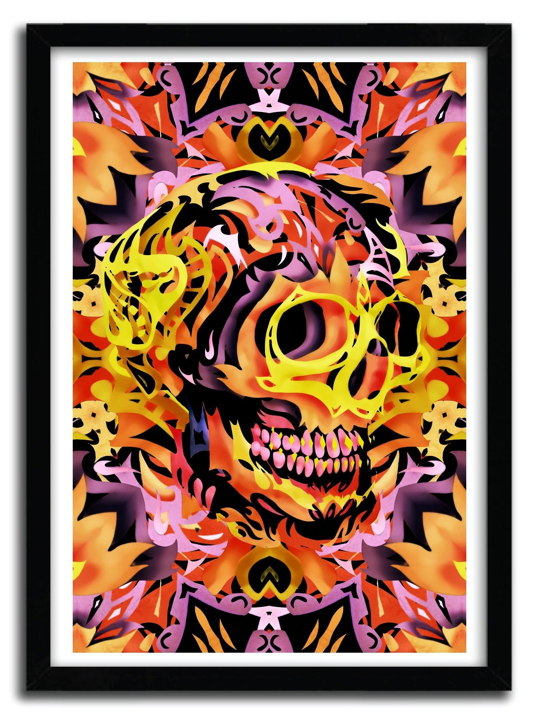 Affiche SKULL V by Ali Gulec ArtAndToys