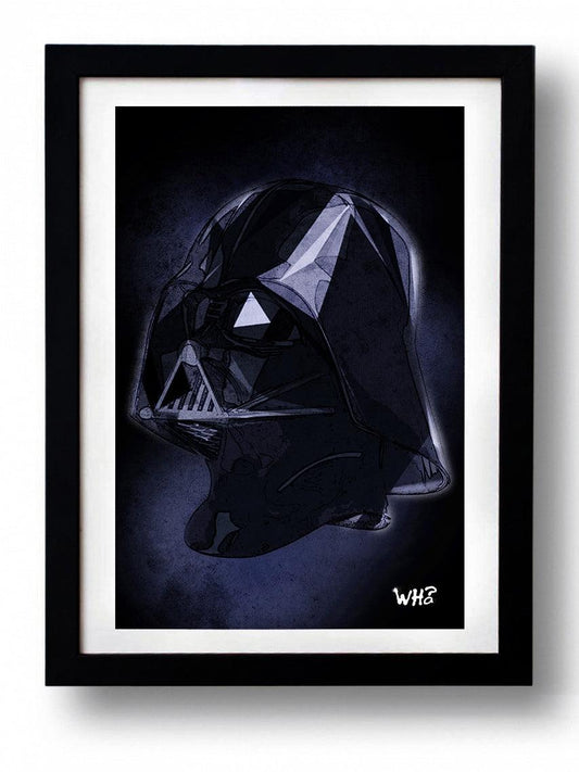 Affiche STAR BLACK BLACK par WHO ArtAndToys