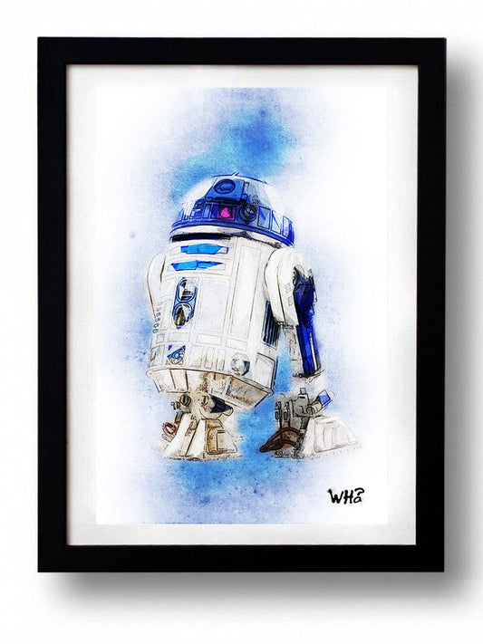 Affiche STAR BLUE par WHO ArtAndToys