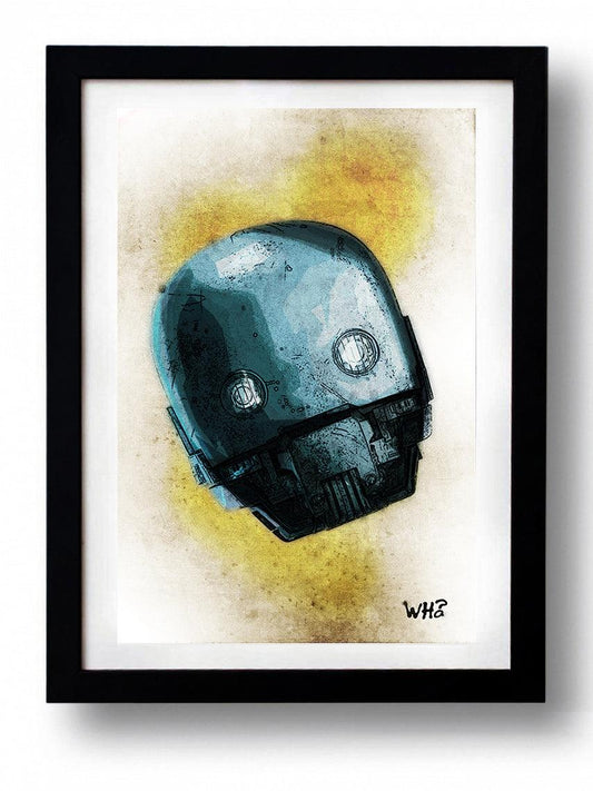 Affiche STAR DROID par WHO ArtAndToys