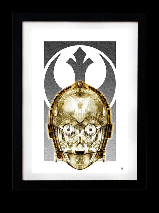 Affiche STAR GOLD REBEL  par Rubiant ArtAndToys