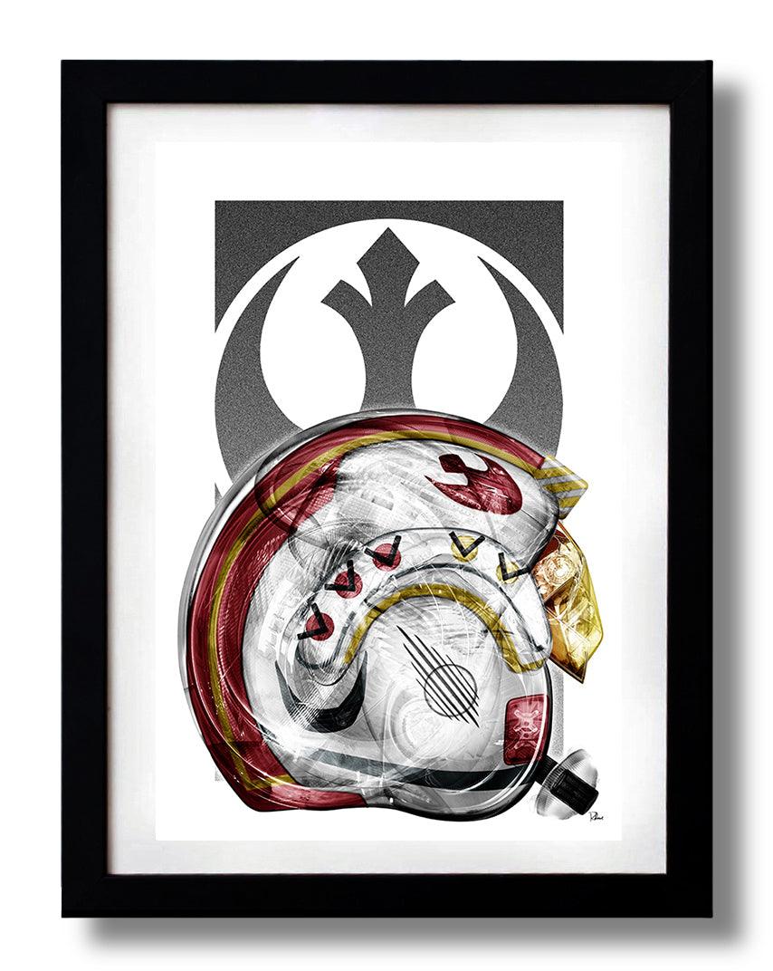 Affiche STAR PILOT REBEL par Rubiant ArtAndToys