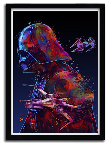 Affiche STAR WARS par Alessandro Pautasso ArtAndToys